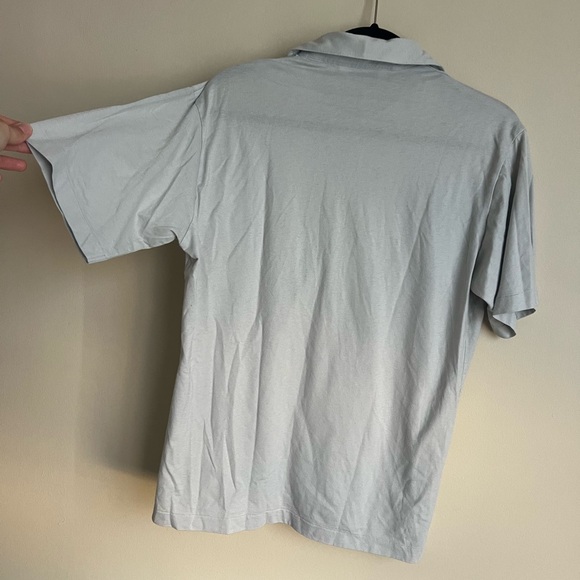 CHRISTIAN DIOR Light Gray Mens Polo Shirt Size Large - Picture 3 of 6